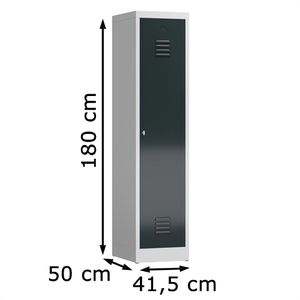 Produktbild für Spind ClassiX X-515118, anthrazit