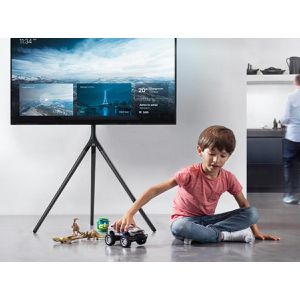 Produktbild für TV-Ständer One-For-All WM7461, grau/schwarz, Metall