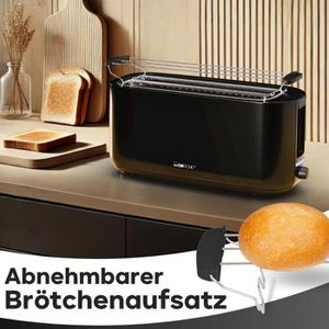 Produktbild für Toaster Clatronic TA 3802, mit 7 Röststufen &amp; Auftaufunktion