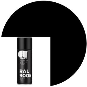 Sprühfarbe COSMOS-LAC RAL 9005, 400 ml