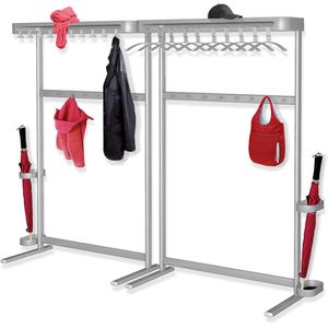 Produktbild für Garderobenständer Kerkmann Sevilla 6186, silber