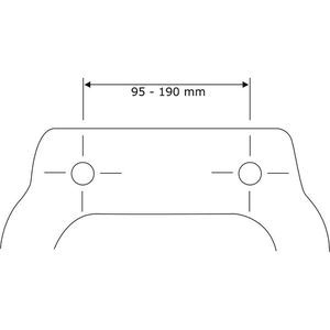 Produktbild für WC-Sitz Wenko Syros Family 22971100, oval, aus Thermoplast