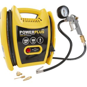 Produktbild für Kompressor POWERPLUS POWX1705, 75 dB(A), 1100 W, 230V