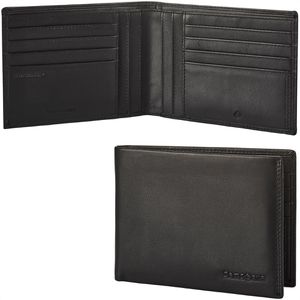 Portemonnaie Samsonite Attack 2 SLG, 005, schwarz, Echt Leder
