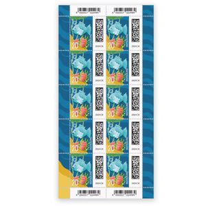 Briefmarken DeutschePost Set, 10 Stück à 20cent