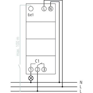 Produktbild für Zeitschaltuhr Theben TR 611 top3, digital