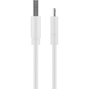 Produktbild für Ladekabel Goobay 77527, weiß, 1m