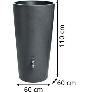 Produktbild für Regentonne Prosperplast Rainbowl Flower, 150 Liter