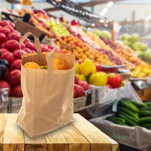 Produktbild für Papiertüten Biozoyg DSE02304, braun