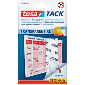 Klebepads Tesa 59404, Tack XL, doppelseitig