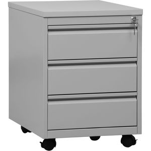 Produktbild für Rollcontainer G-Office MPG/3.6, aus Metall, lichtgrau