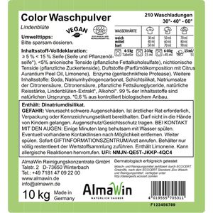Produktbild für Waschmittel AlmaWin Konzentrat Lindenblüte, vegan