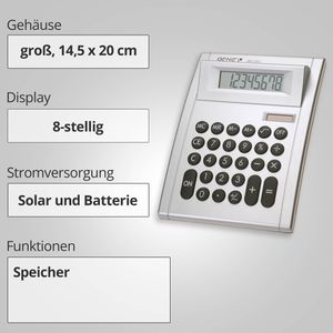 Produktbild für Taschenrechner Genie 50 DC