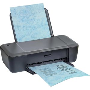 Produktbild für Briefpapier Böttcher-AG Marmor, blau, A4