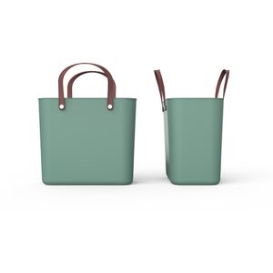 Produktbild für Einkaufskorb Rotho Albula Multibag Style, Mistletoe green