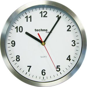 Wanduhr Technoline WT 7650, Metall, analog, Quarzuhr