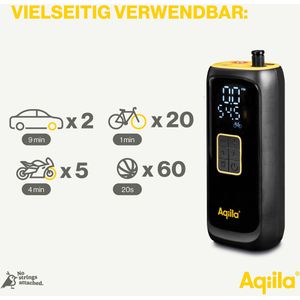 Produktbild für Luftpumpe Aqiila AIRBIRD C4, Luftkompressor, mit Akku