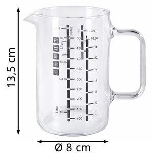 Produktbild für Messbecher wenco 555067, 0,5 Liter