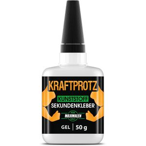 Sekundenkleber Kraftprotz Kunststoff, KPGP50