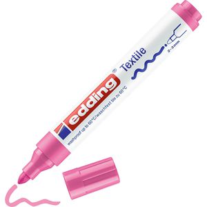 Produktbild für Textilmarker Edding 4500, pink