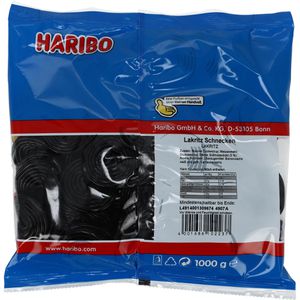 Produktbild für Lakritz Haribo Lakritzschnecken, süß &amp; würzig