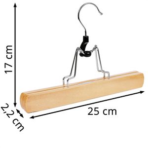 Produktbild für Hosenbügel Songmics CRW007-12, aus Holz