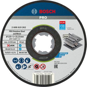 Trennscheibe Bosch PRO Stainless Steel, X-Lock