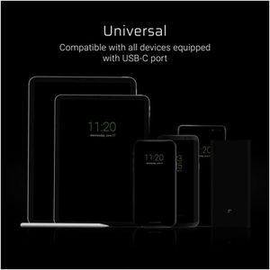 Produktbild für Ladekabel Green-Cell GC Matte, schwarz, 0,25m