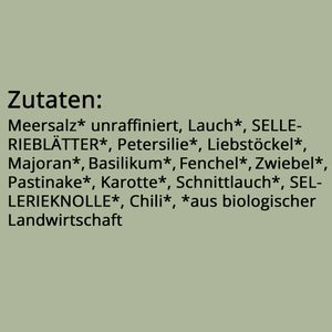 Produktbild für Salz Alnatura Kräuter Meersalz, im Streuer, unraffiniert, BIO