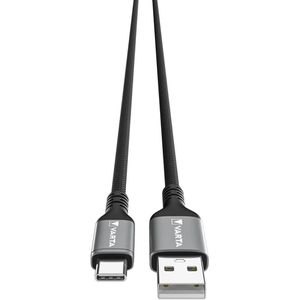 Produktbild für Ladekabel Varta Speed Charge &amp; Sync, schwarz, 2m