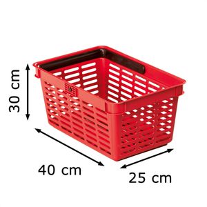 Produktbild für Einkaufskorb Durable 1801565080 Shopping Basket, rot