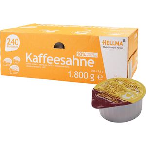 Produktbild für Kaffeesahne Hellma Fettgehalt 10 %