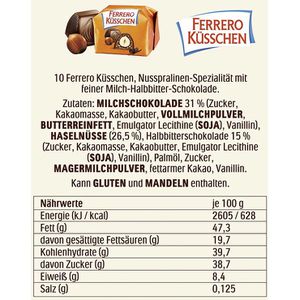 Produktbild für Pralinen Die-Besten von Ferrero, 26 Stück