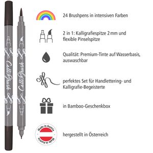 Produktbild für Brush-Pen Online 19082 Calli.Brush Double Tip