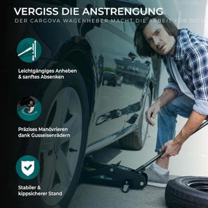 Produktbild für Rangierwagenheber CargoVA im Koffer