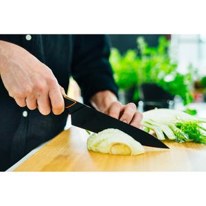 Produktbild für Kochmesser Fiskars Edge 1003094, mit Kunststoffgriff