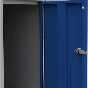 Produktbild für Schließfachschrank Lüllmann 520321, blau