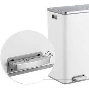 Produktbild für Mülleimer Songmics LTB60WT, weiß