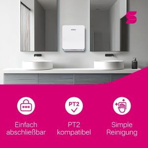 Produktbild für Handtuchspender Satino Hyginity S, 333412, PT 2