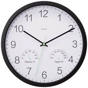 Produktbild für Wanduhr Hama Santorini, Kunststoff, analog, Quarzuhr