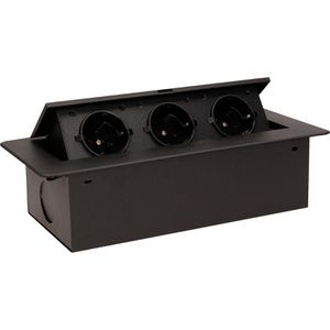 Einbausteckdose McPower 1534797, ohne Zuleitung, klappbar