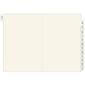 Produktbild für Register Filofax 211664 Pocket, A7, A-Z