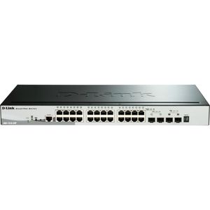 Produktbild für Switch D-Link Stackable Smart, DGS-1510-28P/E, managed