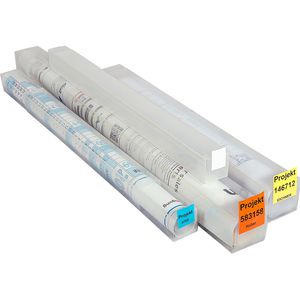 Versandhülse Eichner transparent, Länge 600-1450mm