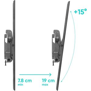 Produktbild für TV-Wandhalterung Onkron UT4-B, bis 75 kg