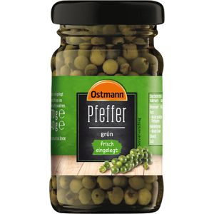 Produktbild für Pfeffer Ostmann ganze Körner, eingelegt, grün