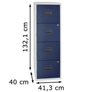 Produktbild für Hängeregisterschrank Bisley-Home PFA4F-505