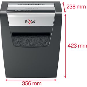 Produktbild für Aktenvernichter Rexel 2104572EU Momentum X312, schwarz