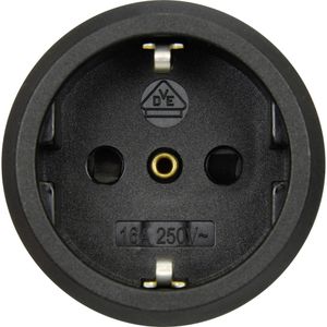 Produktbild für Steckdosenleiste Ehmann Aluminium, mit 1,5m Kabel