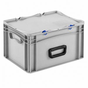 Produktbild für Eurobox Alpha-Paletten Basicline, grau, 20,8 Liter